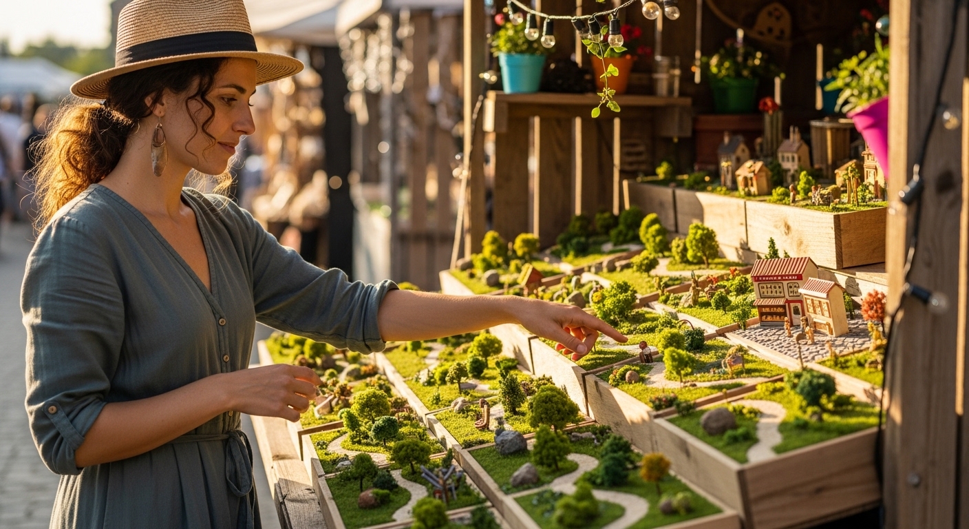 Uma mulher negra sorridente com cabelos cacheados segura um tablet que exibe um extrato do FGTS com saldo disponível. Ela está dentro de um apartamento novo e vazio, com piso de madeira e grandes janelas. Ao fundo, um corretor de imóveis em um terno cinza faz um gesto de boas-vindas, apresentando o imóvel iluminado pela luz solar que entra pelas janelas com vista para a cidade.
